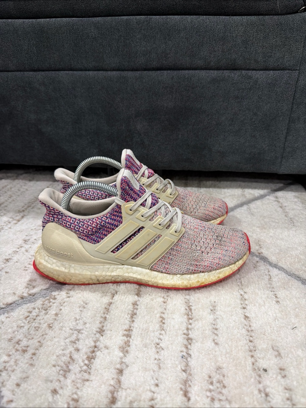 Adidas UltraBoost 4.0 Bliss Women's Sneakers Size 8 Shoes Running Red - F36122